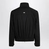 Ami Paris Black zip-up wool jacket