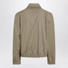 Ami Paris Beige Ami De Coeur zip-up jacket