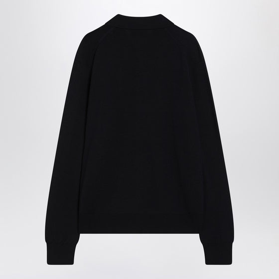 Ami Paris Ami De Coeur night blue cardigan