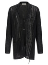 Yohji Yamamoto Lace Up Cardigan