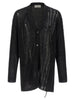 Yohji Yamamoto Lace Up Cardigan