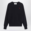 Ami Paris Navy blue Ami De Coeur sweater