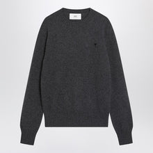  Ami Paris Anthracite grey Ami De Coeur sweater