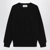 Black Ami de Coeur wool sweater by Ami Paris