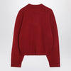 LouLou De Saison Burgundy cashmere sweater
