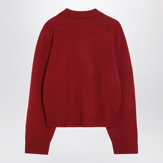 LouLou De Saison Burgundy cashmere sweater