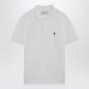 Ami Paris White Ami De Coeur polo shirt