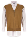 Comme Des Garҫons Homme Cardigan Insert Shirt