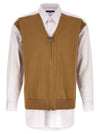 Comme Des Garҫons Homme Cardigan Insert Shirt