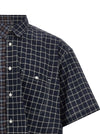 Comme Des Garҫons Homme Check Patterned Shirt