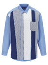 Comme Des Garҫons Homme Patchwork Shirt