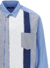 Comme Des Garҫons Homme Patchwork Shirt