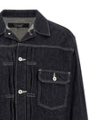 Comme Des Garҫons Homme Pleated Detail Jacket