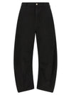 Comme Des Garҫons Homme Curved Leg Pants