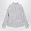 Ami Paris Ami De Coeur striped white shirt
