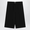 Ami Paris Bermuda wide black in cotton