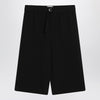Ami Paris Bermuda wide black in cotton