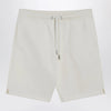 Ami Paris Ami De Coeur white bermuda shorts