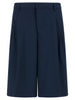 Ami Paris Fresh Wool Bermuda Shorts