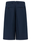 Ami Paris Fresh Wool Bermuda Shorts