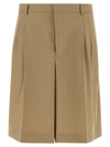 Ami Paris Fresh Wool Bermuda Shorts