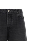 Ami Paris Denim Bermuda Shorts