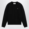 Ami Paris Ami De Coeur black sweatshirt