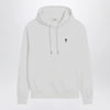 Ami Paris White Ami De Coeur hooded sweatshirt