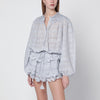 ISABEL MARANT Étoile Polly cotton blouse with floral lace