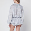 ISABEL MARANT Étoile Polly cotton blouse with floral lace