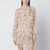 ISABEL MARANT Étoile Beige blouse with floral print
