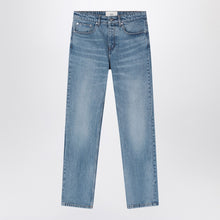  Ami Paris Light blue jeans with washed effect