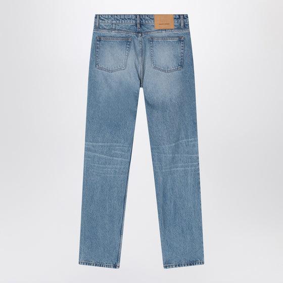 Ami Paris Light blue jeans with washed effect