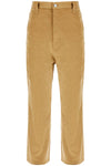 Ami Alexandre Matiussi baggy corduroy pants with rib