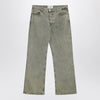 Ami Paris Laurel green faded effect jeans