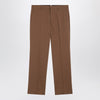 Ami Paris Hazelnut wool trousers