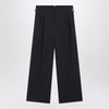 Ami Paris Charcoal gray wool trousers