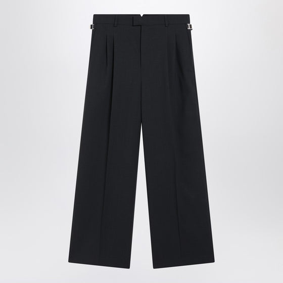 Ami Paris Charcoal gray wool trousers
