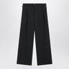 Ami Paris Charcoal gray wool trousers