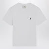Ami Paris T-shirt Ami De Coeur white in cotton