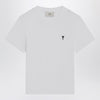 Ami Paris T-shirt Ami De Coeur white in cotton
