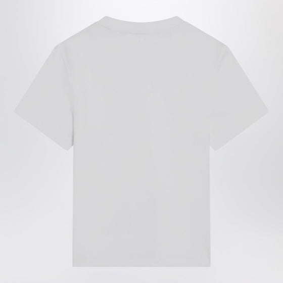 Ami Paris T-shirt Ami De Coeur white in cotton