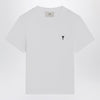Ami Paris T-shirt Ami De Coeur white in cotton