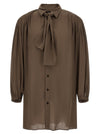 Yohji Yamamoto Shirt With Scarf