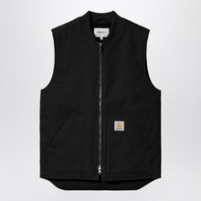  Carhartt WIP Black Dearborn canvas waistcoat