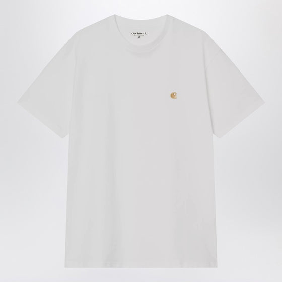Carhartt WIP S/S Chase white Cotton T-Shirt