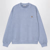 Carhartt WIP Nelson Gentle Blue/Garment dyed sweatshirt