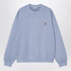 Carhartt WIP Nelson Gentle Blue/Garment dyed sweatshirt