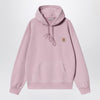 Carhartt WIP Nelson Hoodie Sweatshirt in Hortensia