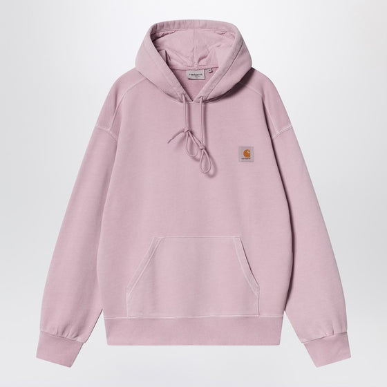 Carhartt WIP Nelson Hoodie Sweatshirt in Hortensia